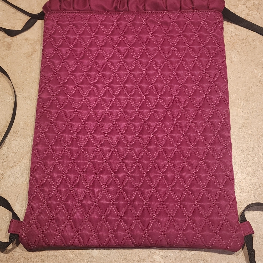 Fabletics Pink Drawstring Bag - image 5